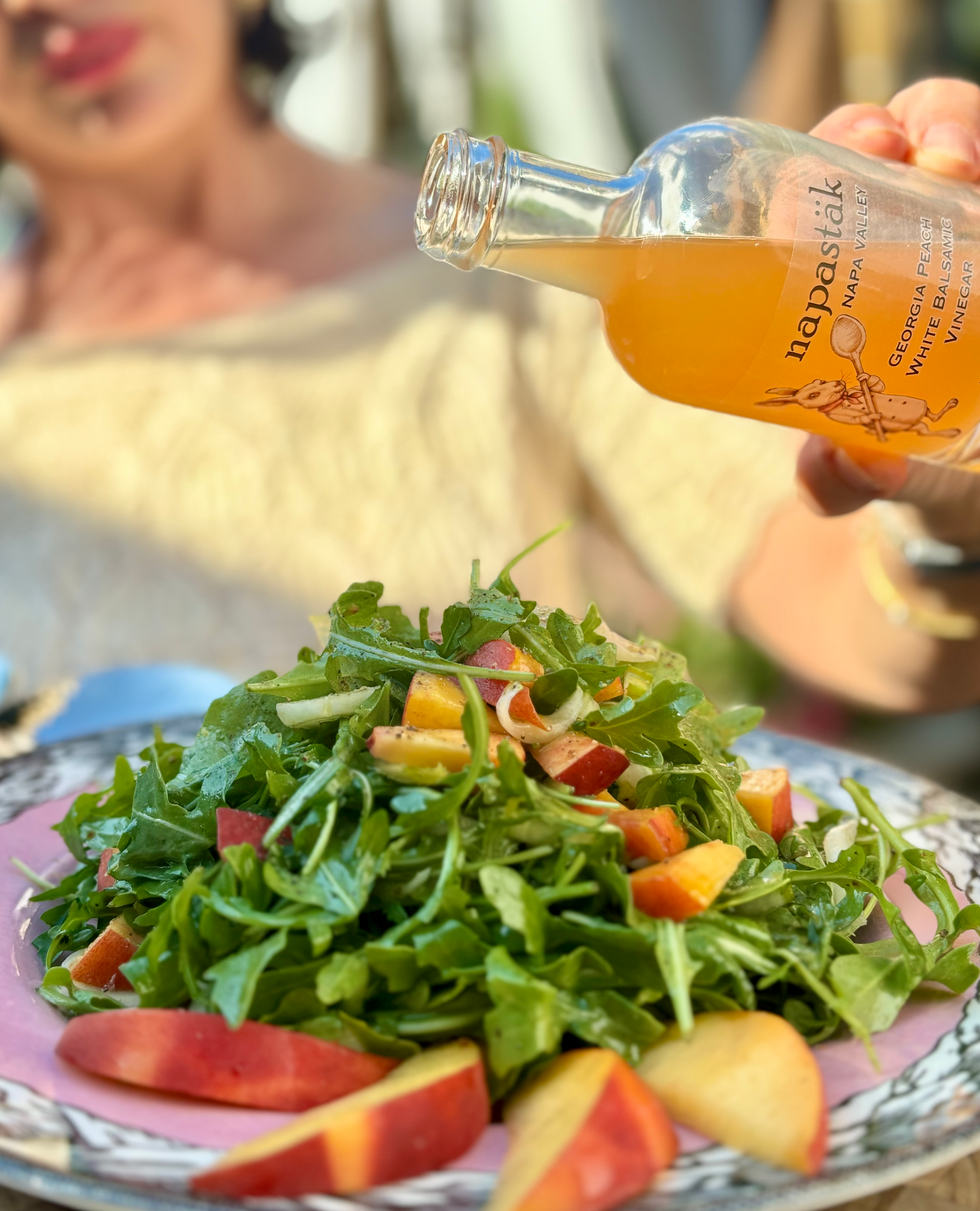 PEACH SUMMER SALAD