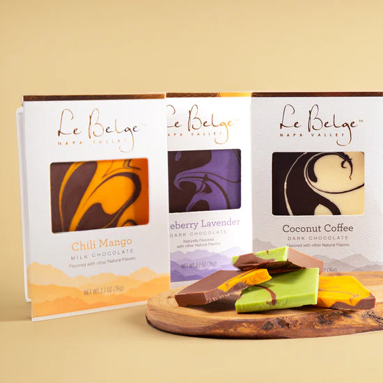 Le Belge 2.7oz Swirl Bars - Napastäk
