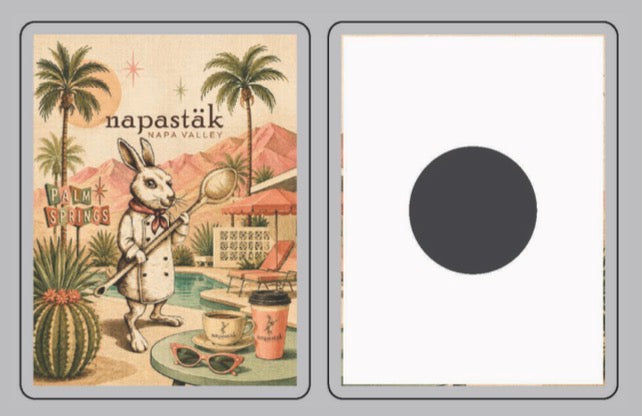 Napastäk In Palm Springs Setting Magnet