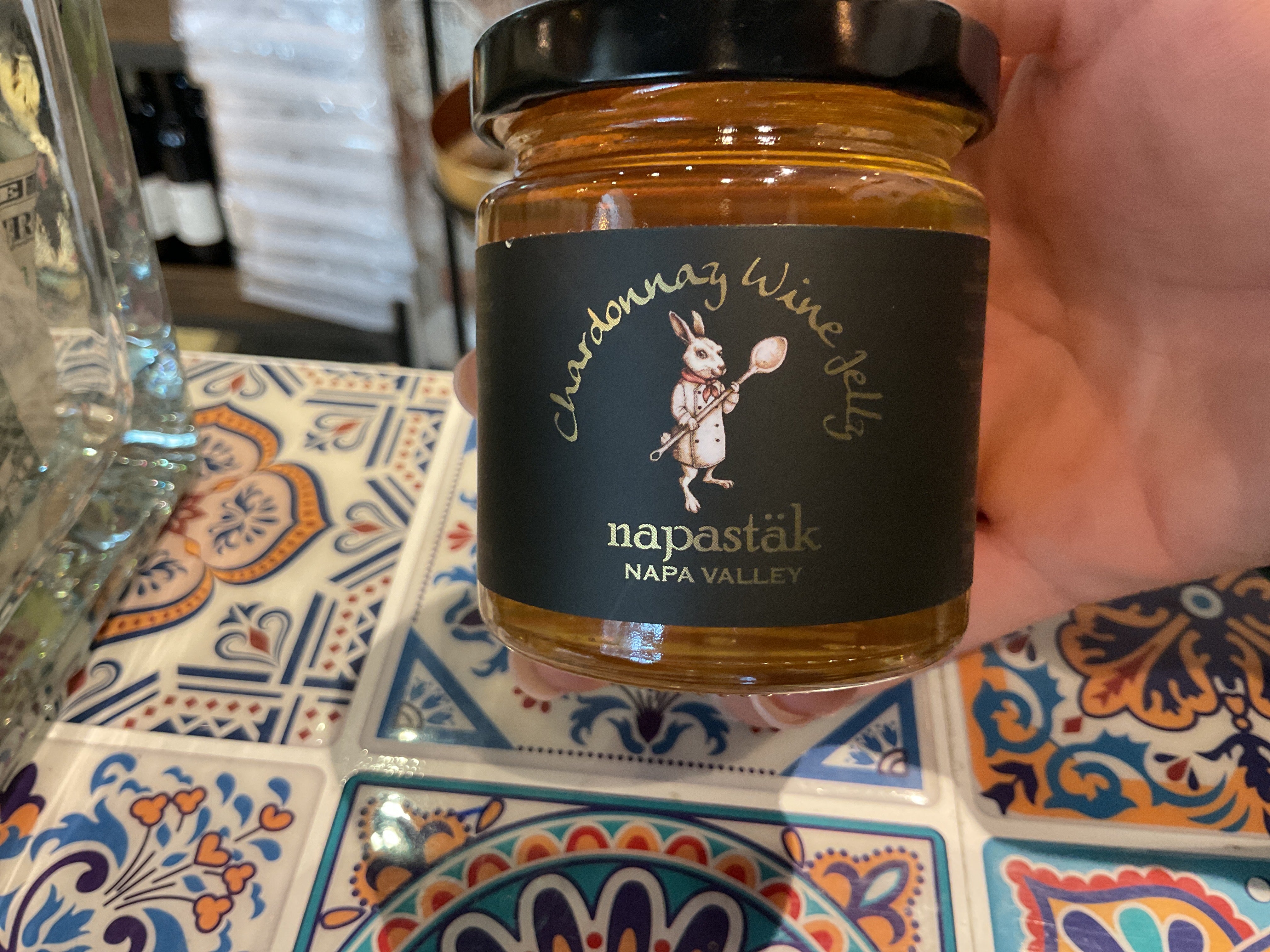 Chardonnay wine jelly - Napastäk